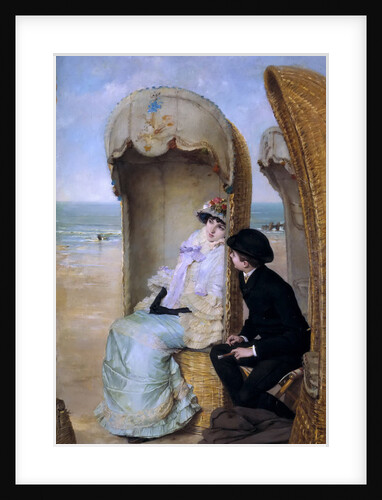 The Confession by Vicente Palmaroli y Gónzalez