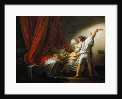 The Bolt (Le Verrou) by Jean Honoré Fragonard