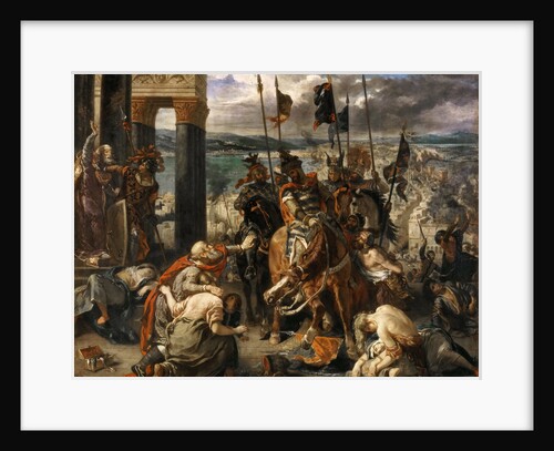 The Entry of the Crusaders in Constantinople by Eugène Delacroix