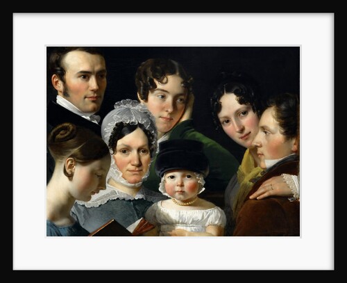The Dubufe Family by Claude Marie Paul Dubufe