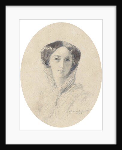 Portrait of Grand Duchess Olga Nikolaevna of Russia, Queen of Württemberg by Franz Xavier Winterhalter