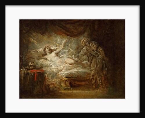 Jupiter and Aegina by Jean-Baptiste Greuze