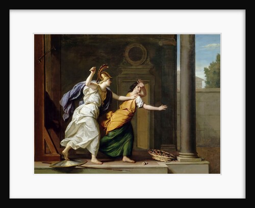 Minerva and Arachne by René-Antoine Houasse