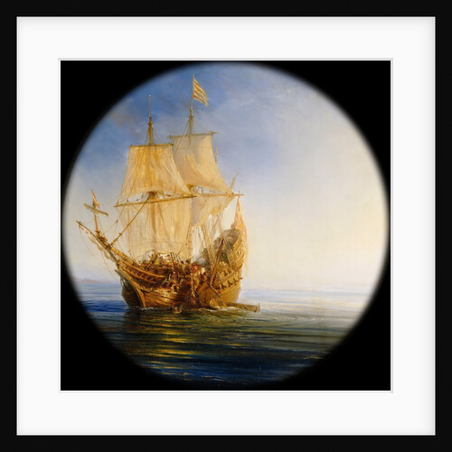 Spanish Galleon taken by the Pirate Pierre le Grand near the coast of Hispaniola, in 1643 by Théodore Gudin