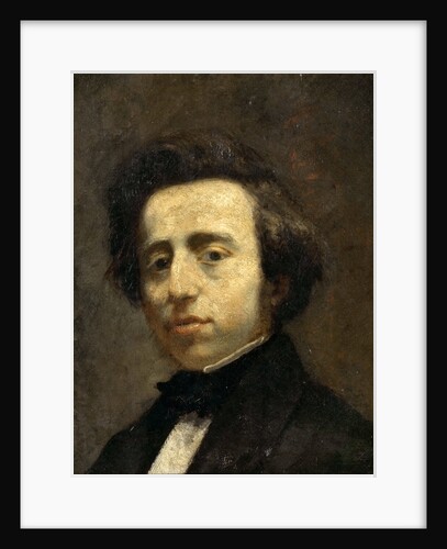 Portrait of Frédéric Chopin by Thomas Couture