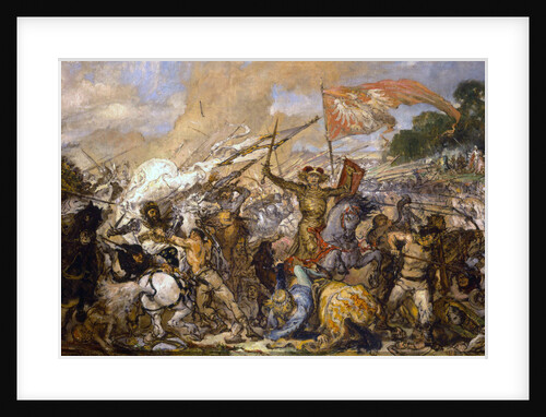 The Battle of Grunwald (sketch) by Jan Alojzy Matejko