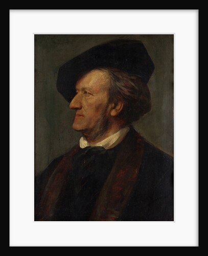 Portrait of the composer Richard Wagner by Franz von Lenbach
