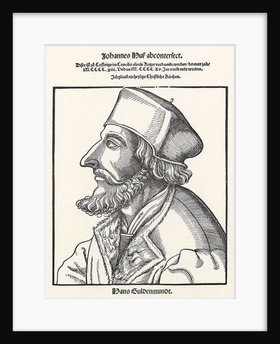 John Hus by Erhard Schoen