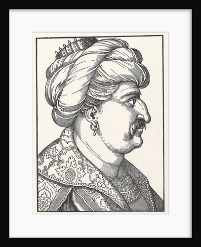 Portrait of Sultan Suleiman I the Magnificent by Erhard Schoen