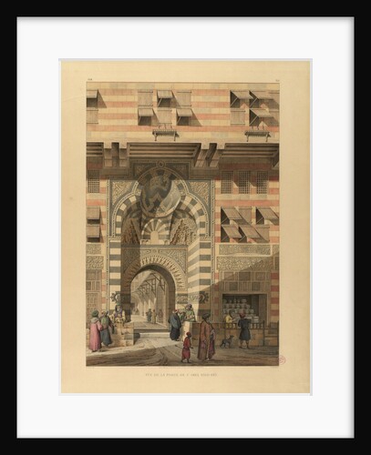 The Sabil-Kuttab of Sultan Qaitbay by Pascal-Xavier Coste