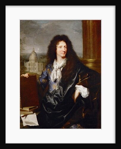 Portrait of Jules Hardouin-Mansart by Hyacinthe François Honoré Rigaud