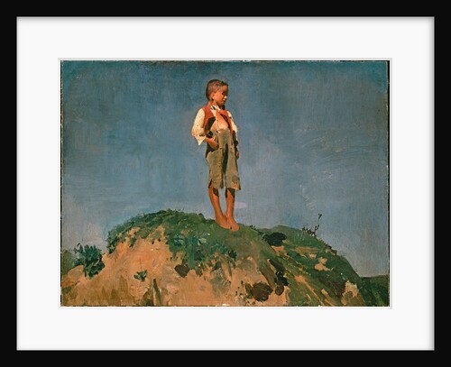 Shepherd Boy by Franz von Lenbach