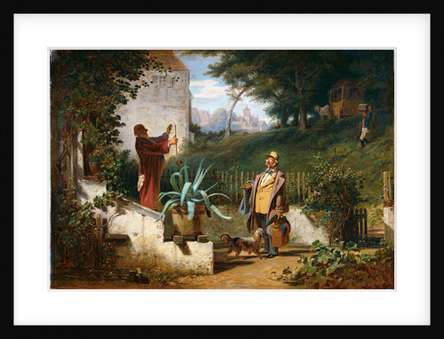 Childhood Friends by Carl Spitzweg