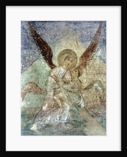 Jacob and the Angel by Ancient Russian frescos