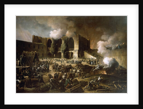 The defence of the castle of Burgos in october 1812 by François-Joseph Heim