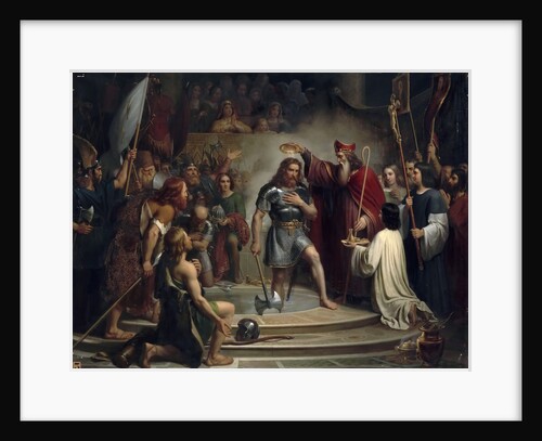 Baptism of Clovis at Reims, 25 December 496 by François-Louis Dejuinne