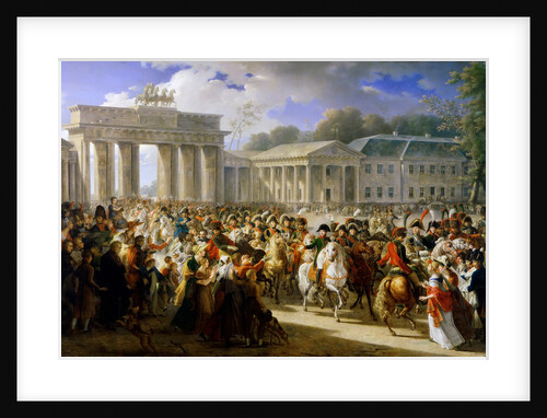 Entry of Napoleon into Berlin, 27 October 1806 by Charles Meynier