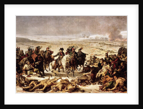 Napoleon on the Battlefield of Eylau, 9 February 1807 by Charles Meynier