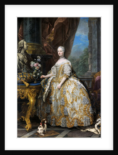 Portrait of Marie Leszczynska, Queen of France by Carle Van Loo