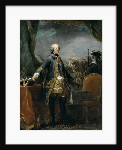 Portrait of the King Louis XV by Carle Van Loo
