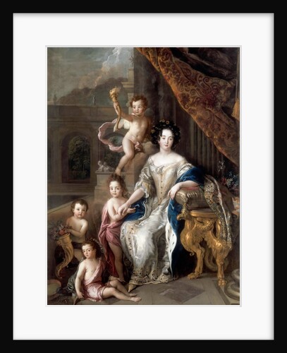 Marquise de Montespan and her children by Charles de La Fosse