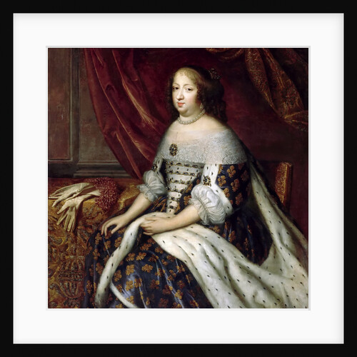 Portrait of Anne of Austria by Henri Beaubrun