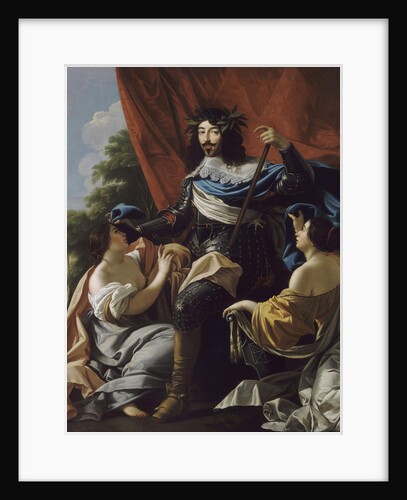 Portrait of Louis XIII of France by Simon Vouet