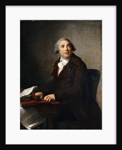 Portrait of Giovanni Paisiello at the Harpsichord by Marie Louise Elisabeth Vigée-Lebrun