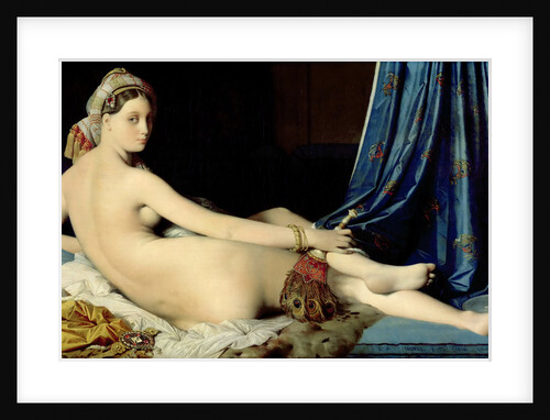 La Grande Odalisque by Jean Auguste Dominique Ingres