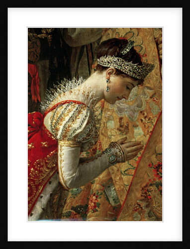 Empress Joséphine (The Coronation of Napoleon, Detail) by Jacques Louis David
