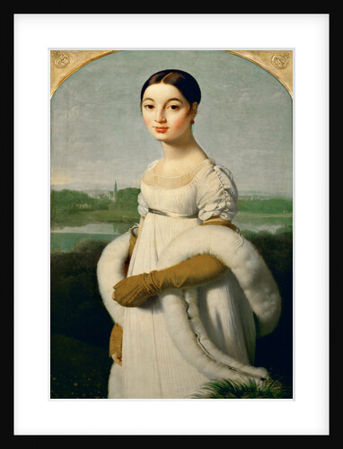 Mademoiselle Caroline Rivière by Jean Auguste Dominique Ingres