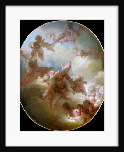 The Swarm of Cupids by Jean Honoré Fragonard