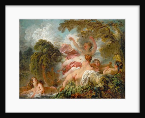 Bathers (Les baigneuses) by Jean Honoré Fragonard