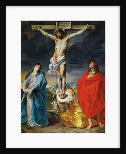 The Crucified Christ with the Virgin Mary, Saints John the Baptist and Mary Magdalene by Sir Anthony van Dyck