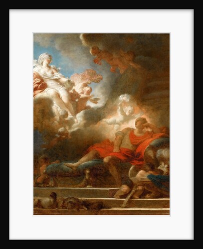 The Warriors Dream of Love by Jean Honoré Fragonard