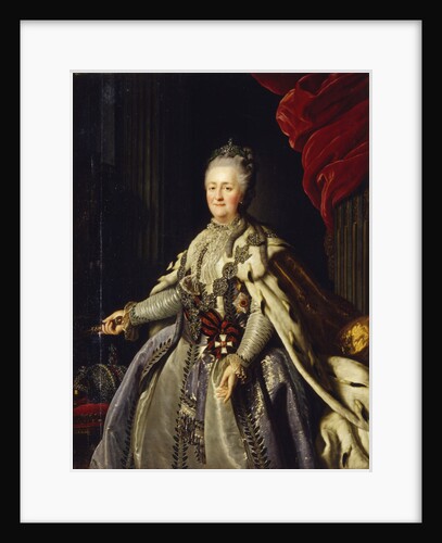 Portrait of Empress Catherine II by Anonymous