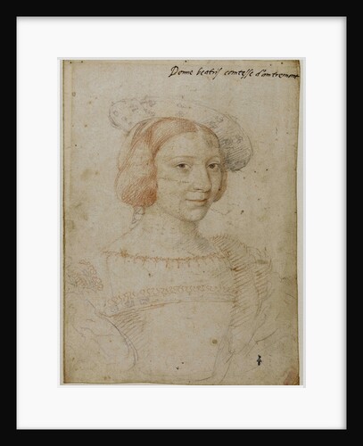 Beatrix Pacheco dAscalana, Comtesse dEntremont by Jean Clouet