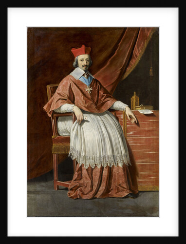 Cardinal de Richelieu by Philippe de Champaigne