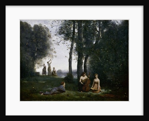 Le Concert Champêtre (Woodland Music-makers) by Jean-Baptiste Camille Corot