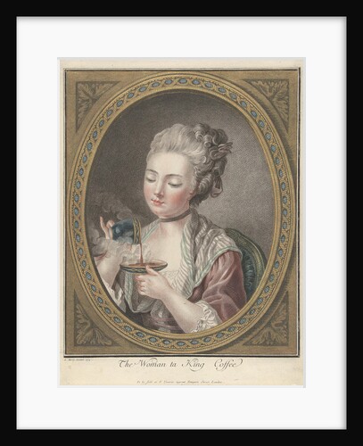 Woman Taking Coffee by Louis-Marin Bonnet
