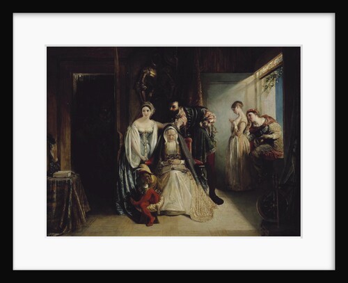 Francis I and Diane de Poitiers by Daniel Maclise