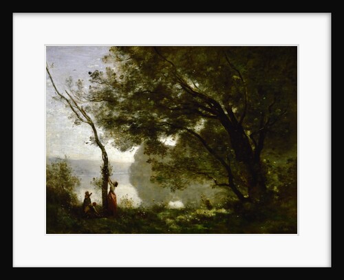 Recollection of Mortefontaine by Jean-Baptiste Camille Corot