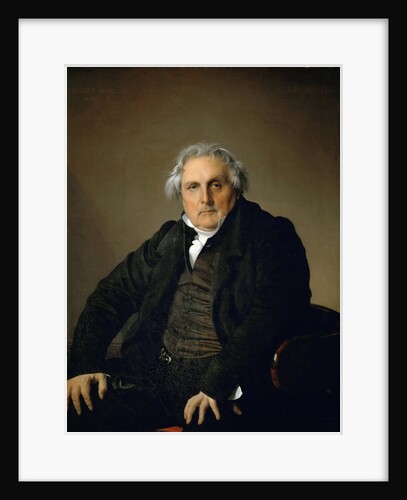 Portrait of Monsieur Bertin by Jean Auguste Dominique Ingres