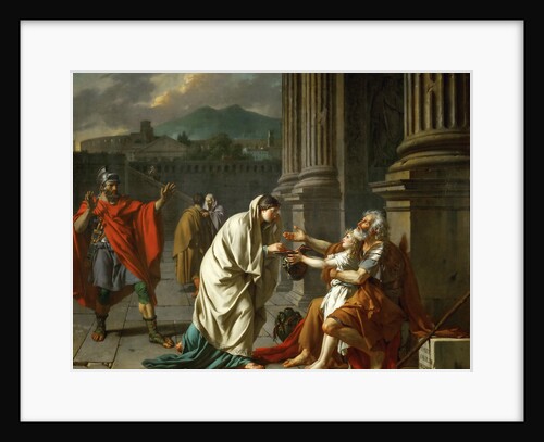 Belisarius Begging for Alms by Jacques Louis David