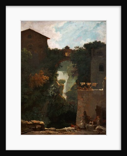 Les Cascatelles de Tivoli (Cascatelle Grandi in Tivoli) by Jean Honoré Fragonard