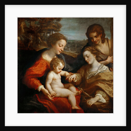 The Mystical Marriage of Saint Catherine by Correggio