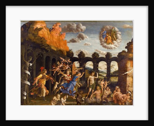 Minerva Expelling the Vices from the Garden of Virtue by Andrea Mantegna