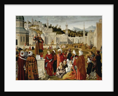 The Sermon of St. Stephen at Jerusalem by Vittore Carpaccio