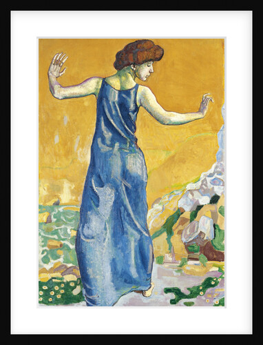 Joyful Woman by Ferdinand Hodler