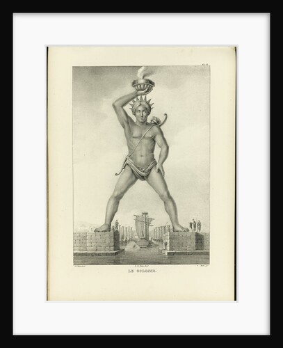 The Colossus of Rhodes by Petrus Josephus Witdoeck